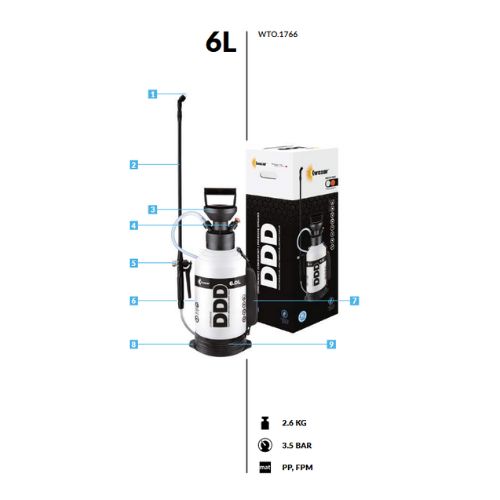 Opryskiwacz ręczny do DDD