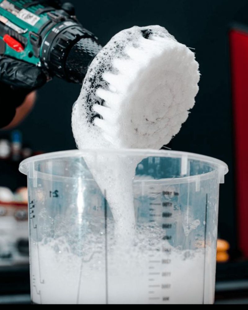 szczotka na wiertarkę do tapicerki