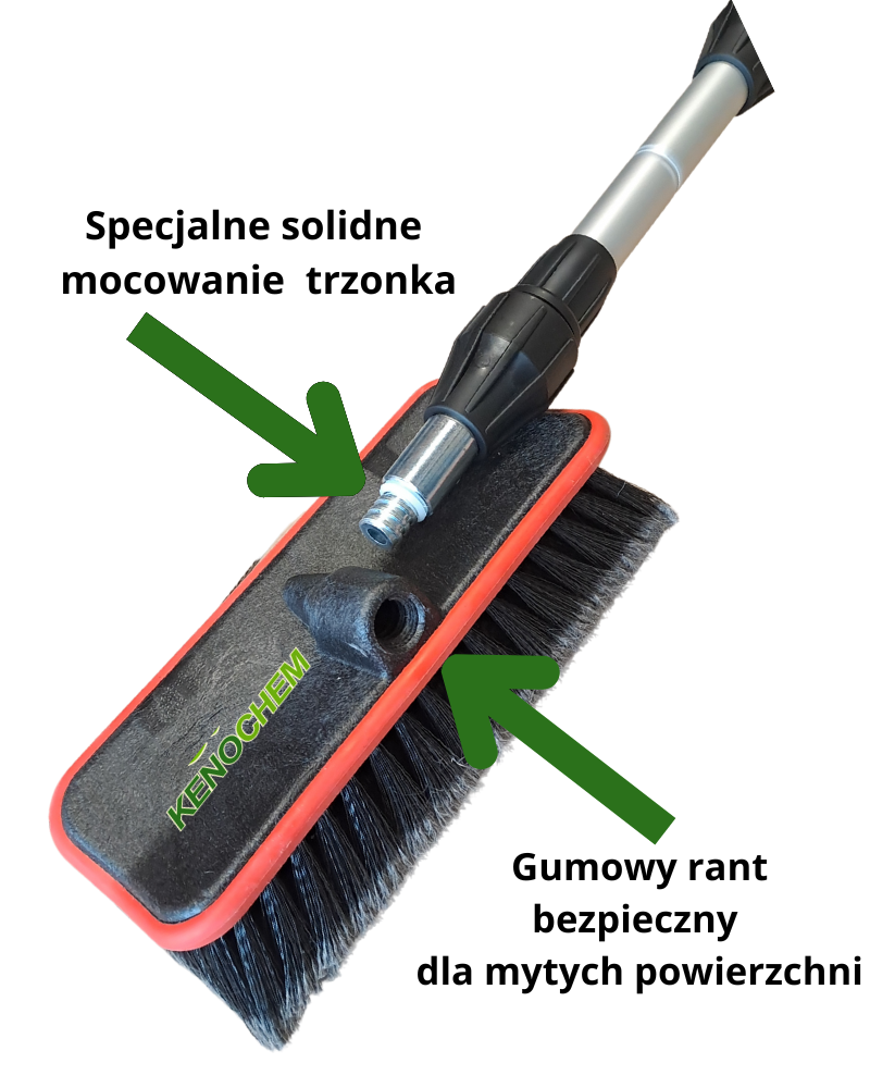 Bezpieczna szczotka do mycia paneli z miękkim włosiem 2 -5 M