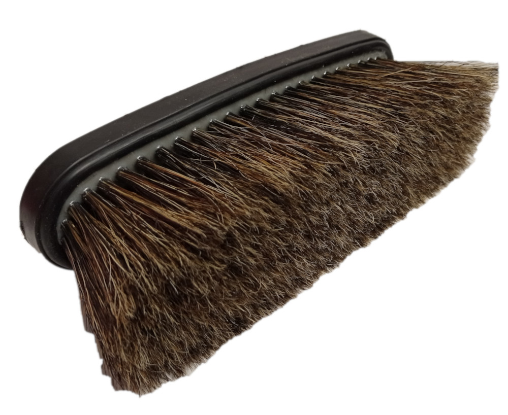 naturalne włosie w szczotce do myjni samoobsługowej