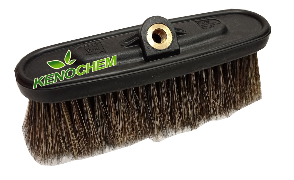 Szczotka do mycia samochodu z naturalnym włosiem