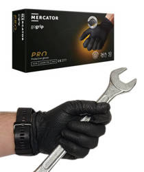 Mercator GOGRIP M 50szt - grube rękawiczki jednorazowe