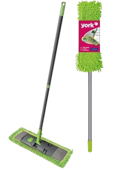 York Mop SALSA 43cm - płaski z mikrofibry zielony