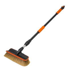 Szczotka teleskopowa do paneli solarnych do 1,8m NAROŻNA