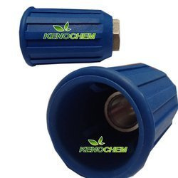 Nakrętka mocowania Osłona DYSZY GUMOWA inox guma Niebieska