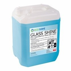 ECO SHINE GLASS SHINE 5L Profesjonalny płyn do mycia szyb z Alkoholem Okien i luster Bez Smug Zapas