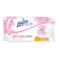Linteo - chusteczki nawilżające z nagietkiem 72szt