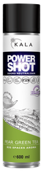 Kala POWER SHOT Pear Green Tea 600ml - odświeżacz powietrza