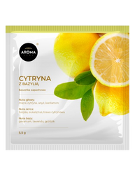 Aroma Saszetka zapachowa do szafy - Cytryna z Bazylią
