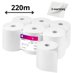Ręcznik papierowy w rolce  6szt SATINO WEPA 220m  317830