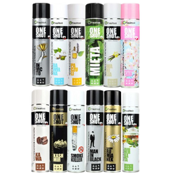 Zestaw nr 4 Freshtek ONEShot 12X600ml - zestaw odświeżaczy