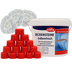 Eilfix Kostki Do Pisuaru 1kg + 3 sitka - neutralizacja odoru