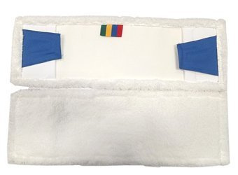 Mop DUO MIKROFIBRY gładki 40cm - kieszeń klips z zakładkami