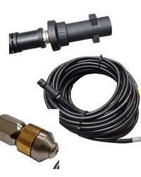 WĄŻ Gumowy do myjki Karcher HD HDS 30m z głowicą obrotową