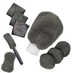 Zestaw akcesoriów do autodetailingu z Mikrofibry