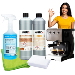 Zestaw do czyszczenia ekspresu – Jax09, Jax08, Multishine Alco + akcesoria