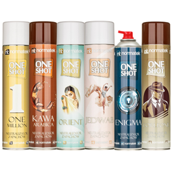 Zestaw Normatek ONE SHOT 6x600ml - Zapachy dla Niej i dla Niego