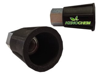 Nakrętka mocowania Osłona DYSZY GUMOWA czarna gumowa GW1/4