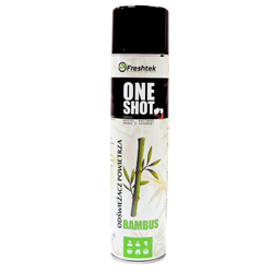 Freshtek ONE SHOT 600ml odświeżacz powietrza - Bambus