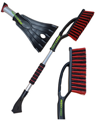 Teleskopowa Szczotka do odśnieżania samochodu ze skrobakiem 87-115cm