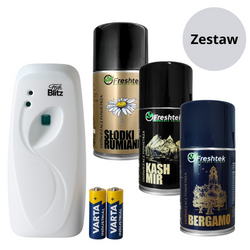 Zestaw Freshtek ONE SHOT 3 x 250 ml & DYFUZOR