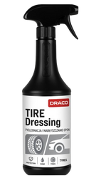 Draco TIRE DRESSING 750ml - czernidło do opon zderzaków gum