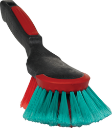 Vikan 524652 - szczotka do mycia felg kół z gumowym rantem