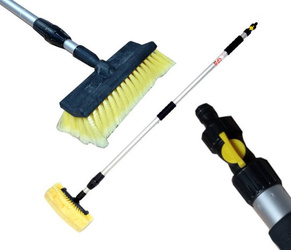 Szczotka kątowa teleskopowa 1,4-2,5m - do mycia ciężarówek