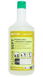 Eco Shine FLOOR SEPT 1L - płyn do mycia podłóg z chlorem