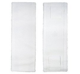 Mop z mikrofibry KLIPS GŁADKI 50cm - płaski z zakładkami