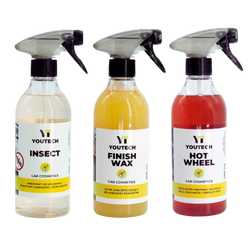 YouTech Zestaw Kosmetyków samochodowych 3x500 ml