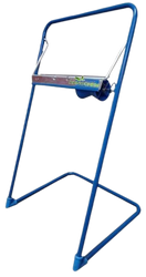 Stojak podłogowy niebieski 40 cm do czyściwa ręczników