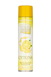 NORMATEK ONE SHOT CYTRYNA 600ml Neutralizator Zapachów Odświeżacz powietrza Naturalny zapach