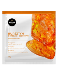 Aroma Saszetka zapachowa do szafy - Bursztyn z Drzewem Cedr