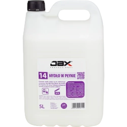 JAX 14 mydło 5L - kremowe w płynie delikatne do rąk i ciała