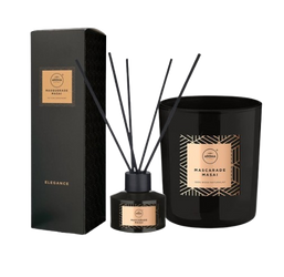 Aroma Zestaw Patyczki zapachowe + Świeca - Mascarade Masai