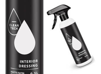 CleanTech  / Cleantle Interior Dressing 500ml Produkt do Mycia i zabezpieczania Kokpitu Satynowy Matowy Efekt