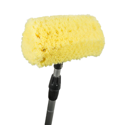 Szczotko do mycia samochodu 4P 27cm - żółta narożna wymienna