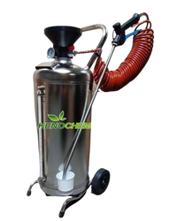 INOX 24L Mobilny Zbiornik natrysku chemii metalowy