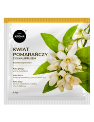 AROMA Saszetka zapachowa do Szafy Kwiat Pomarańczy z Eukaliptusem