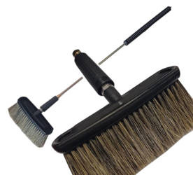 Turboszczotka z Lancą z naturalnym włosiem Inżektor ST-075