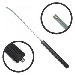 Lanca Gięta 1200mm gorąco wodna HW