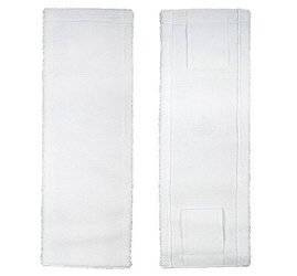 Mop z mikrofibry KLIPS GŁADKI 40cm - płaski z zakładkami