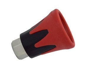 Nakrętka mocowania Osłona DYSZY GUMOWA ocynk Red Black