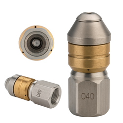 Dysza kanalizacyjna obrotowa do czyszczenia kanalizacji 1/8