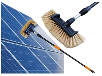 Szczotka teleskopowa do mycia solarów do 2,5m 4-płaszczyzny