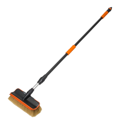 Szczotka teleskopowa do mycia solarów 1,3 -2,5M NAROŻNA