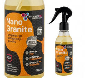 Nano Granite 200 ml preparat do pielęgnacji Granitu Zlewów Granitowych powłoka hydrofobowa