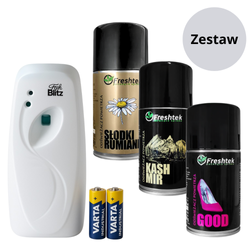 Zestaw Freshtek ONE SHOT 3 x 250 ml & DYFUZOR | Rumianek Good Kaszmir