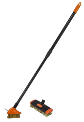 Zestaw Szczotka druciana do kostki brukowej Druciak